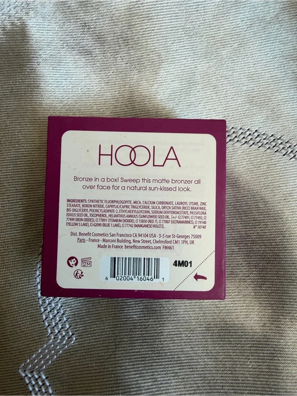 Benefit Hoola Bronzer - Warm Brown Matte
